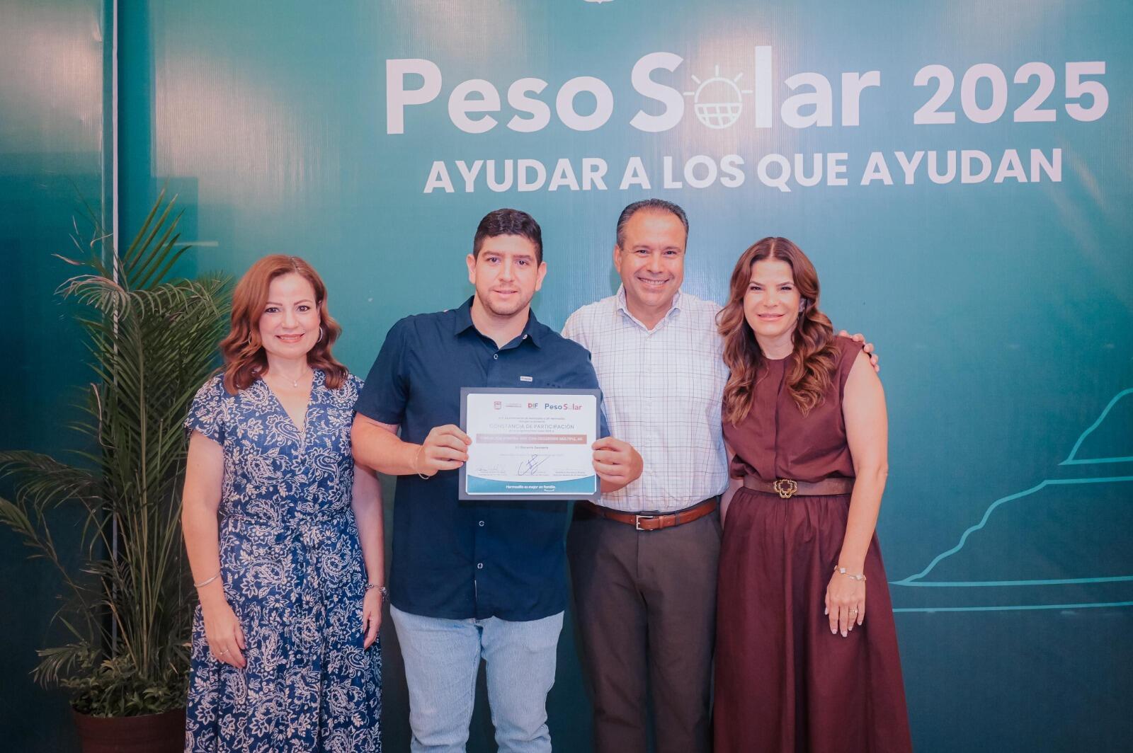 Anuncian Toño Astiazarán y Patty Ruibal ganadores de Peso Solar 2025