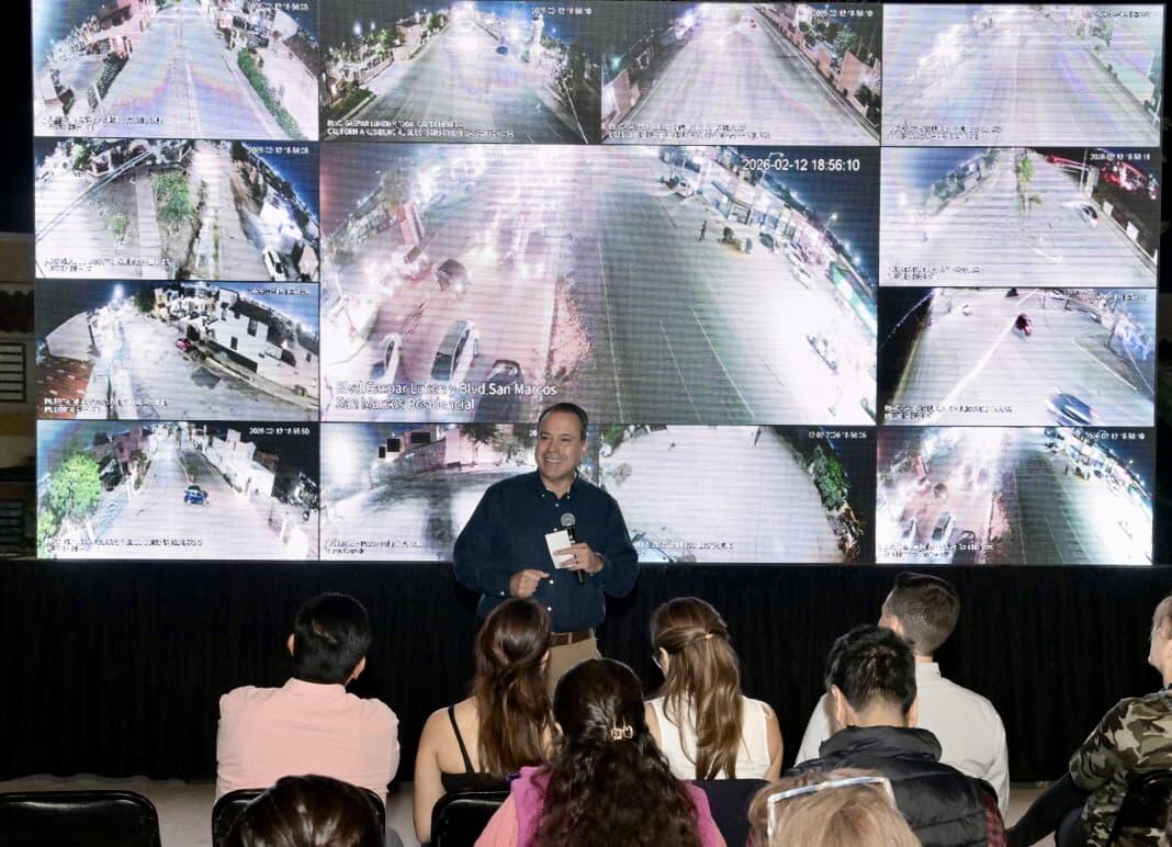 Avanza Toño Astiazarán blindaje de Hermosillo con instalación de 19 nuevas cámaras de videovigilancia