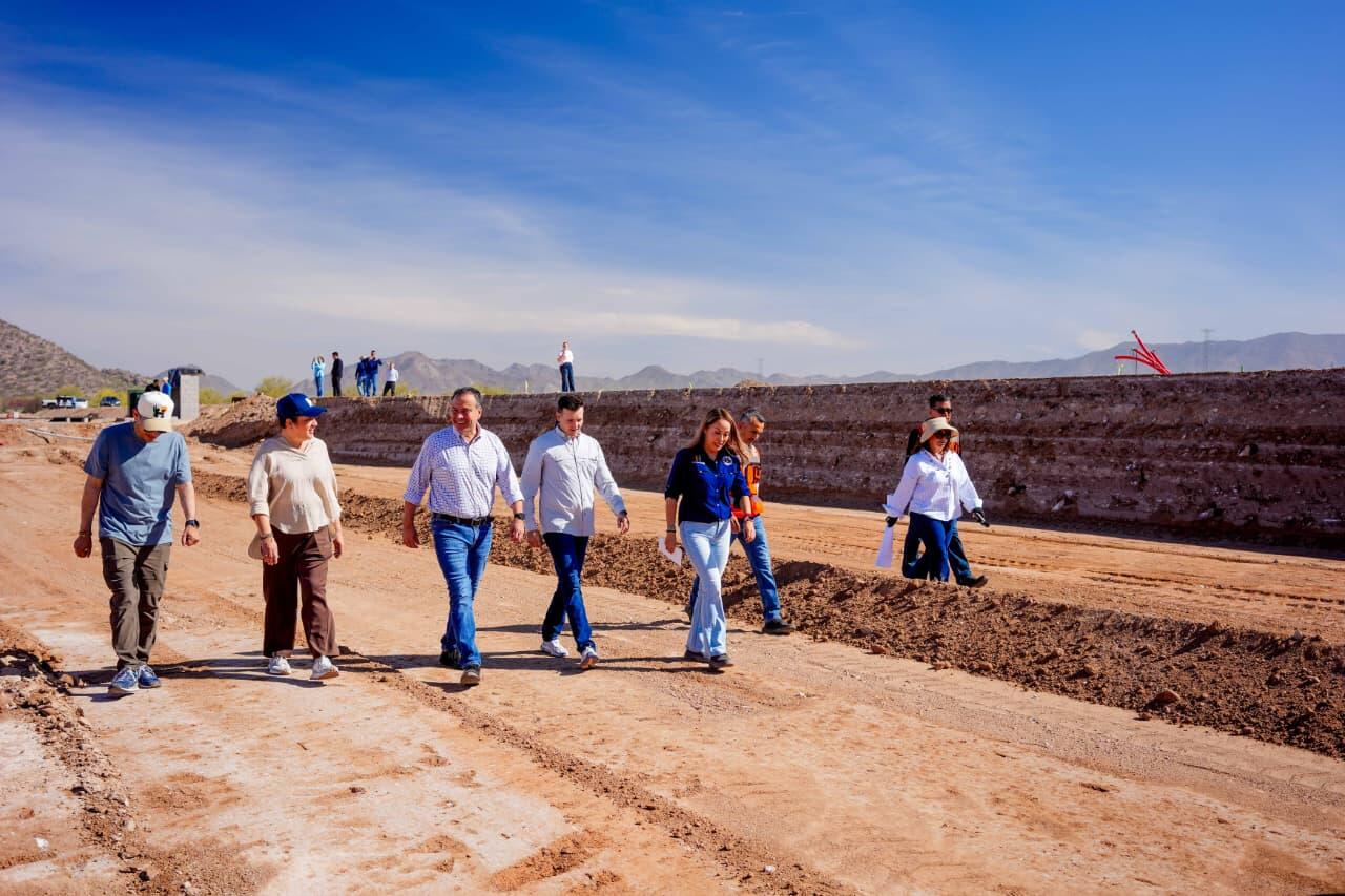 Avanza al 100 el Cárcamo Norte para beneficio de la comunidad y de las familias del Norte: Toño Astiazarán